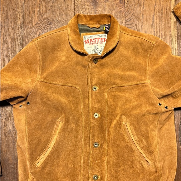 Master Supply Company Rough-out Heavy Suede Jacket - Picture 6 of 16